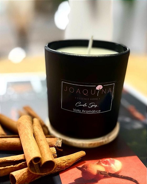 Vela Aromática 160g - Canela Spicy Doce