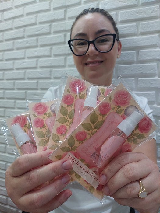 Cartão Mini Perfume 20ml - DelinaParfum