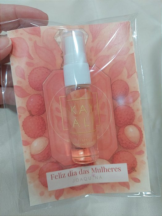 Cartão Mini Perfume 20ml - Eden Lychee