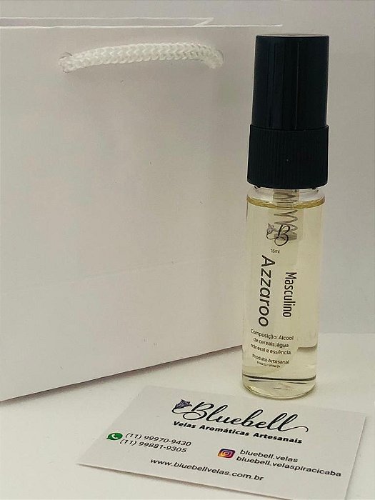 Perfumaria Fina Spray Masculino - Azzary