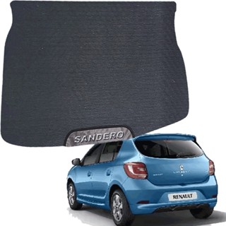 Tapete Emborrachado para Porta Malas Traseiro Sandero 2004-2022