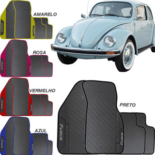 Tapete Emborrachado Ecológico Jogo 4 peças Fusca (1300 1500 1600) 1969-1996