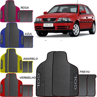 Tapete Emborrachado Ecológico Jogo 4 peças Gol G3 1999-2005