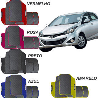 Tapete Emborrachado Ecológico Jogo 4 peças HB20 Hatch/Sedan 2012-2016