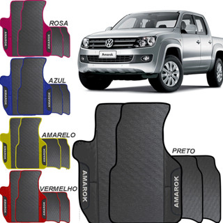Tapete Emborrachado Ecológico Jogo 4 peças Amarok 2010-2019