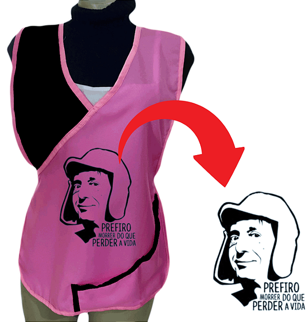 Avental Bata Jaleco Rosa Bebe Com Bolsos Oxford Personalizado Modelo Delta com Imagem  Desenhos Ilustrativo  Para Escolher no Anuncio