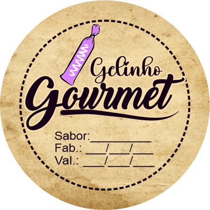 Adesivos e Etiquetas para Gelinho Gourmet Personalizado Profissionalize suas Embalagens Escolha o seu Modelo Favorito do Adesivo no Anuncio