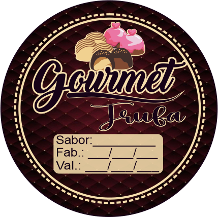 Adesivos e Etiquetas para Trufa Gourmet Personalizado Profissionalize suas Embalagens Escolha o seu Modelo Favorito do Adesivo no Anuncio
