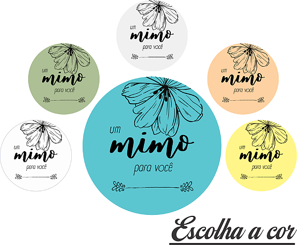 Adesivos e Etiquetas Um Mimo para Você Personalizado Profissionalize suas Embalagens Escolha o seu Modelo Favorito do Adesivo no Anuncio