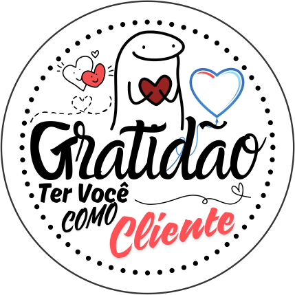 Adesivos e Etiquetas Gratidão Ter Você como Cliente Profissionalize suas Embalagens Escolha o seu Modelo Favorito do Adesivo no Anuncio