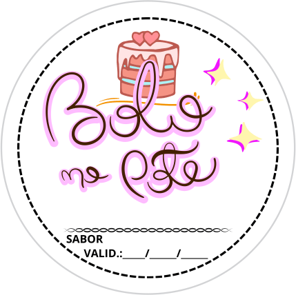 Adesivos e Etiquetas Bolo de Pote Personalizado Profissionalize suas Embalagens Escolha o seu Modelo Favorito do Adesivo no Anuncio