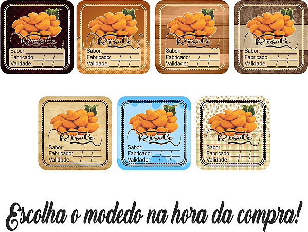 Adesivos e Etiquetas Bolinha de Queijo Personalizado Profissionalize suas Embalagens Escolha o seu Modelo Favorito do Adesivo no Anuncio