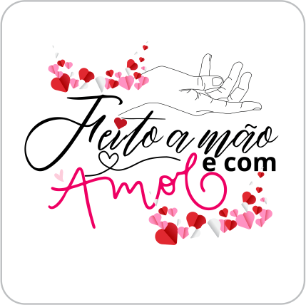 Adesivos e Etiquetas Feito A Mão e Com Amor Personalizado Profissionalize suas Embalagens Escolha o seu Modelo Favorito do Adesivo no Anuncio