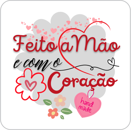 Adesivos e Etiquetas Feito A Mão e Com Coração Personalizado Profissionalize suas Embalagens Escolha o seu Modelo Favorito do Adesivo no Anuncio