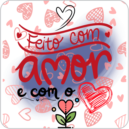 Adesivos e Etiquetas Feito A Mão e Com Coração Personalizado Profissionalize suas Embalagens Escolha o seu Modelo Favorito do Adesivo no Anuncio