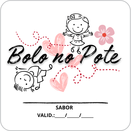 Adesivos e Etiquetas Bolo no Pote Personalizado Profissionalize suas Embalagens Escolha o seu Modelo Favorito do Adesivo no Anuncio