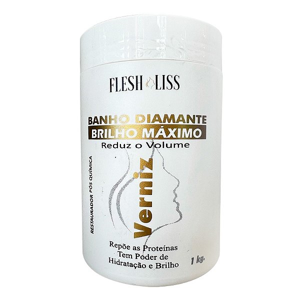 Banho de Verniz | Banho de Diamante - Brilho Máximo Pote  - 1kg
