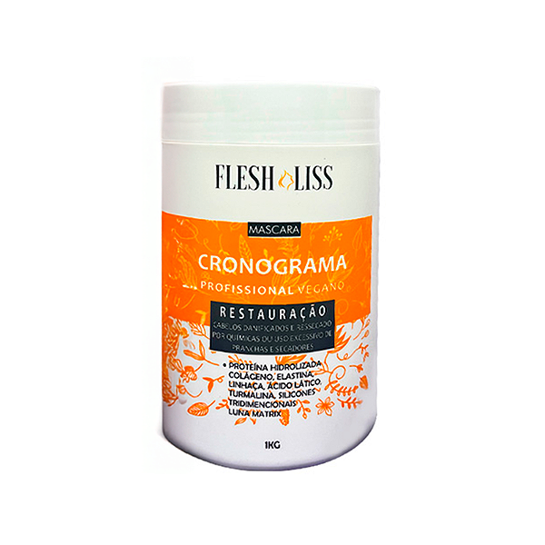 Cronograma Capilar Vegano - Restauração 1kg
