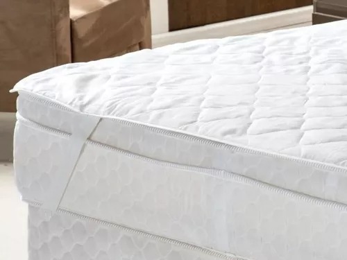 Protetor de Colchão Pillow Top Impermeável Cama Box - Cazza Moderna