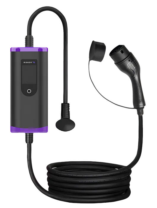 Carregador Veicular Elétrico 7kW Rise RAPID – Compacto e Seguro