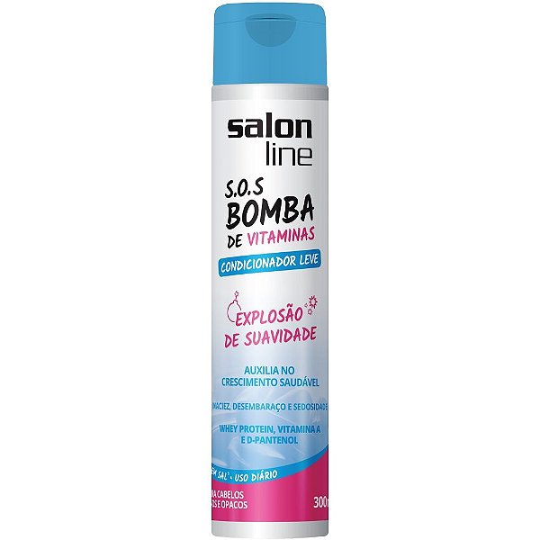 Condicionador Salon Line Leve SOS Bomba de Vitaminas 300ml
