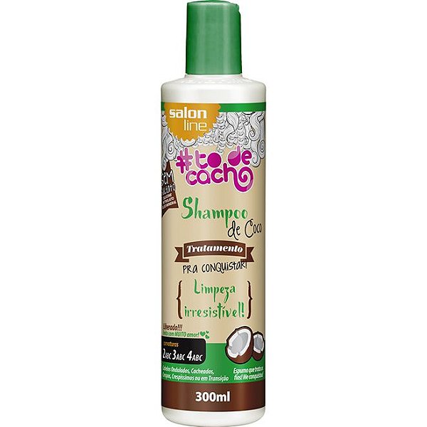 Shampoo Salon Line To de Cachos Coco 300ml