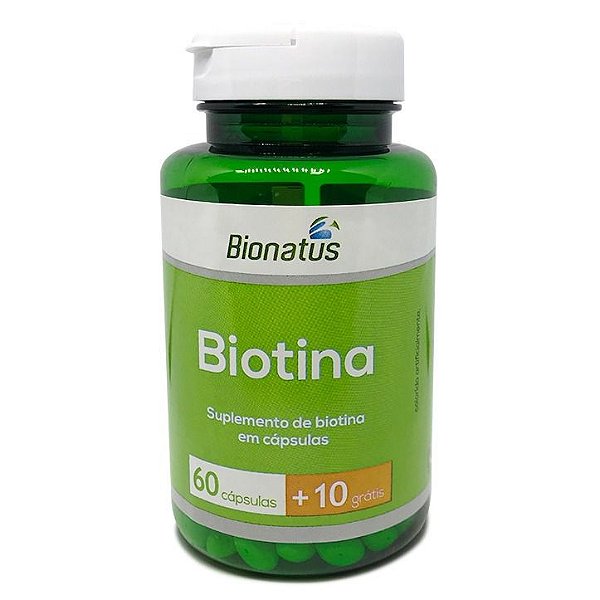 Biotina 60 cápsulas Bionatus