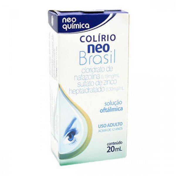Nafazolina - COLIRIO NEO BRASIL - FarmaViver