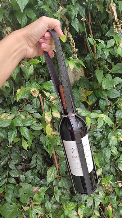 Porta Vinho Argola Bordeaux Belle