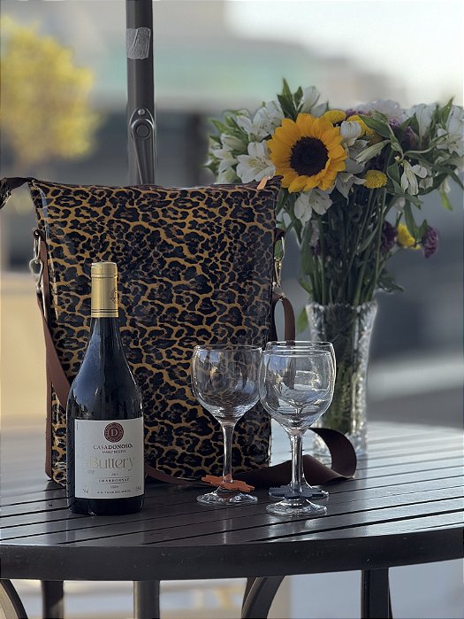 Porta Espumantes Animal Print