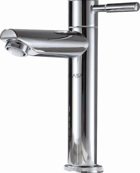 Torneira Banheiro Cromo Lavatório Quadrada Baixa Dc-6609A