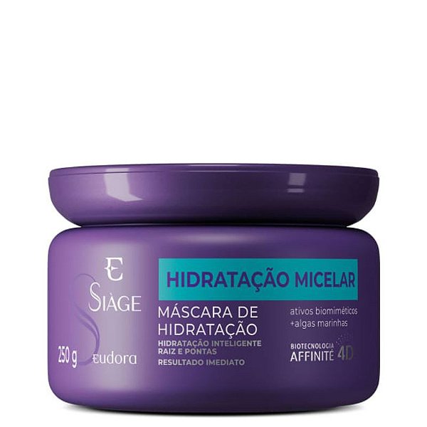 Máscara Capilar Siàge Hidratação Micelar 250g