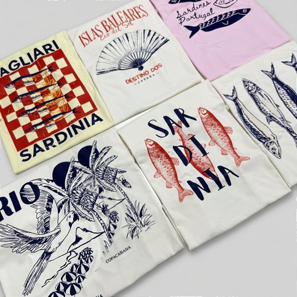 Camiseta Feminina Algodão Estampa (2)