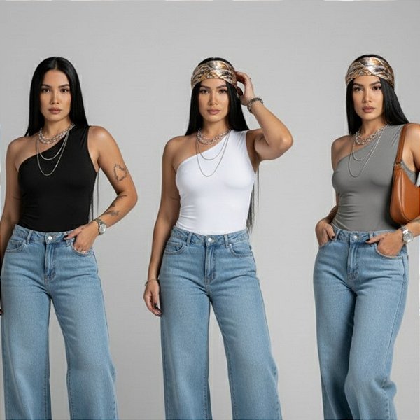 Body ombro só Santorini