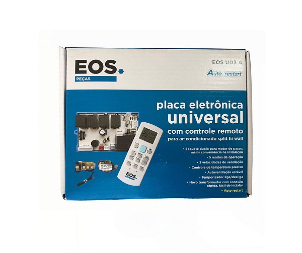 Placa Universal Eos Hi-wall 220v