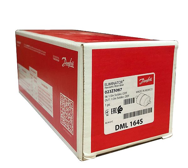 Filtro Secador Danfoss Dml 054 x 1/2 Solda 023z5101