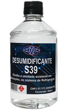 Desumidificante S39 Álcool Metílico 250ml Brasweld