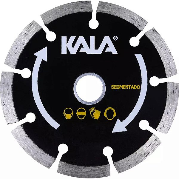Disco Corte Diamantado Segmentado 110x20mm - Kala