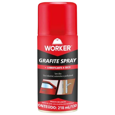 Grafite Spray Aerosol 218ml/130g - Worker