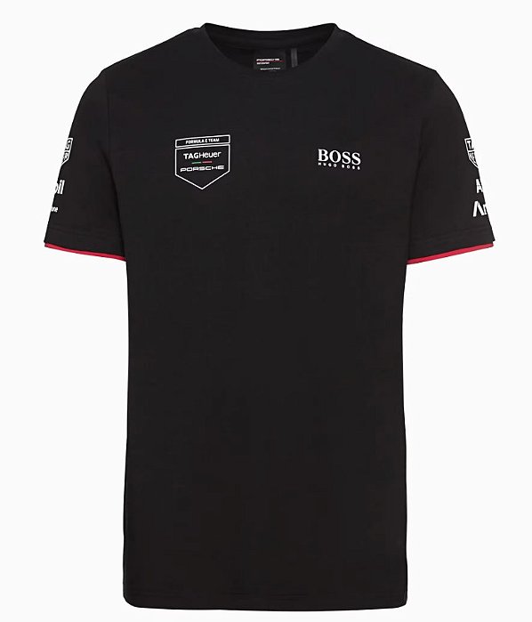 Camiseta Masculina Preta Motorsport Formula E