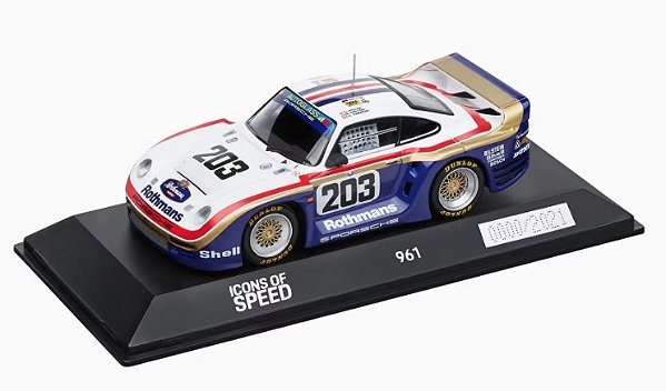 Automovel Modelo 961 1:43 Porsche Oficial