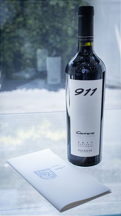 Vinho 911 Carrera PULENTA CABERNET SAUVIGNON 2017 EDIÇÃO ESPECIAL