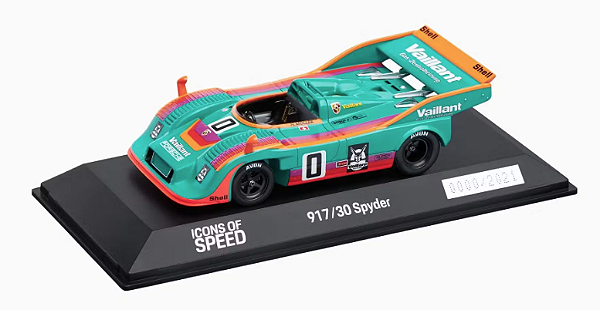 Porsche 917/30 Spyder, Spectrum Edition (calendar 2021), 1:43 Porsche Oficial