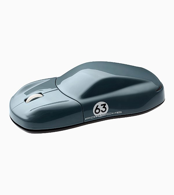 Mouse de Computador Azul Metalico