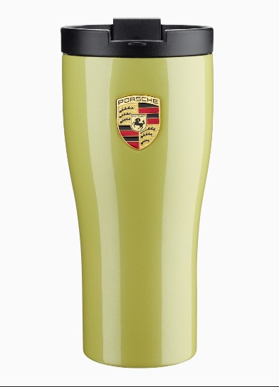 Caneca Térmica Amarelo-Metalico.