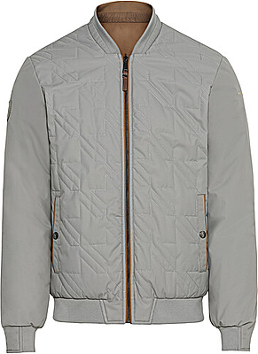 Reversible Men'S Jacket Cinza.
