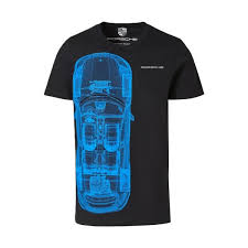 Camiseta Unissex Black/Blue.