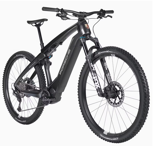 Bicicleta Elétrica Porsche E-Bike Cross Preta (*).