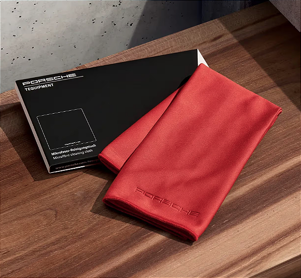 Pano de limpeza de microfibra Porsche