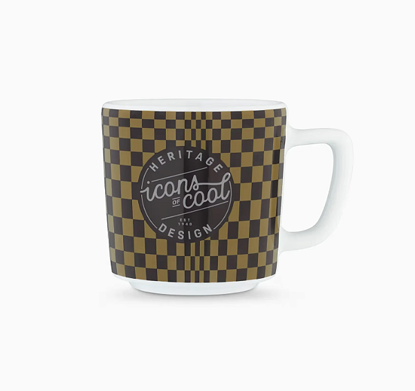 XICARA PARA CAFE ESPRESSO VERDE/PRETO